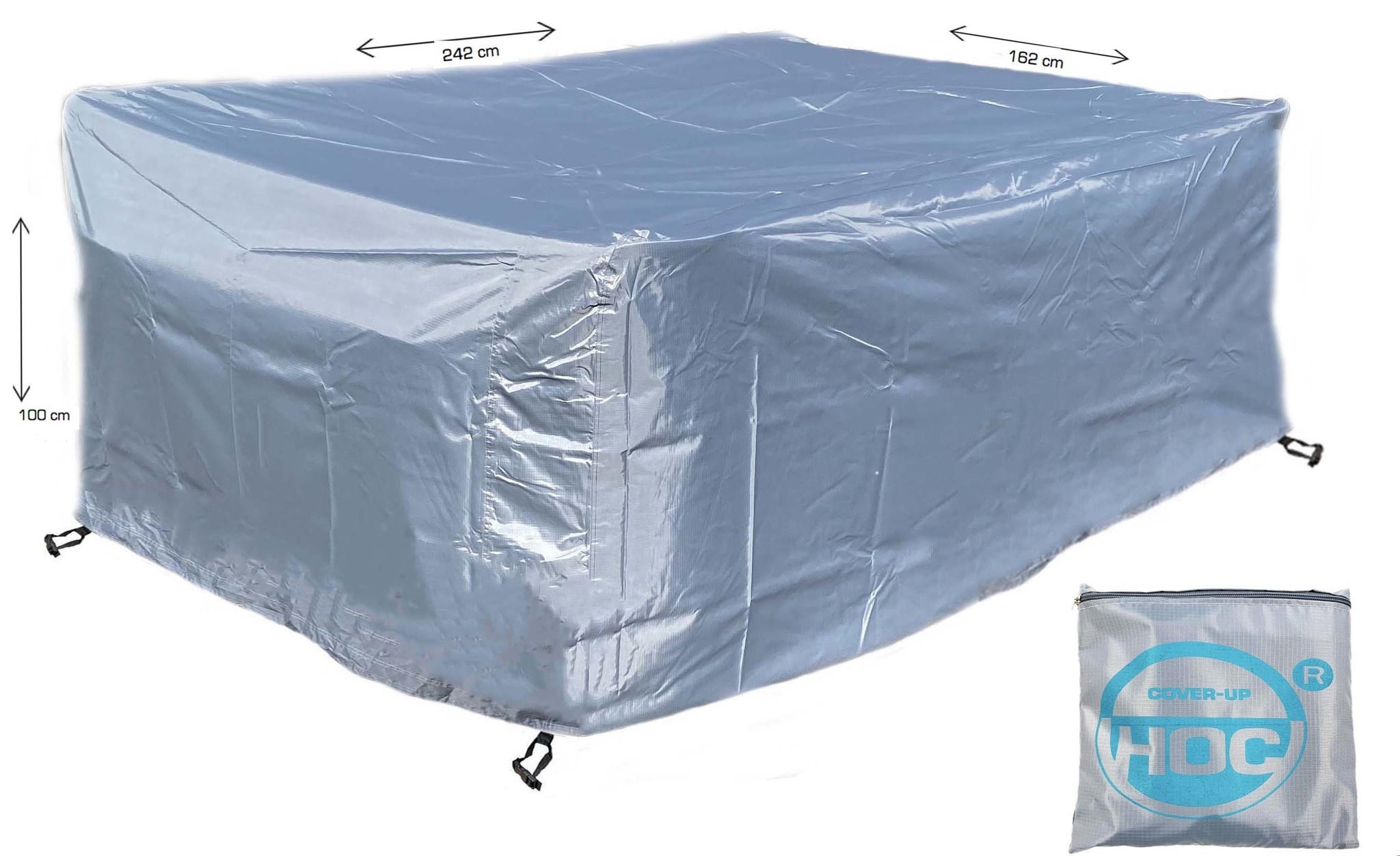 CUHOC Diamond 242 x 162 x 100 cm tuinmeubelhoes set