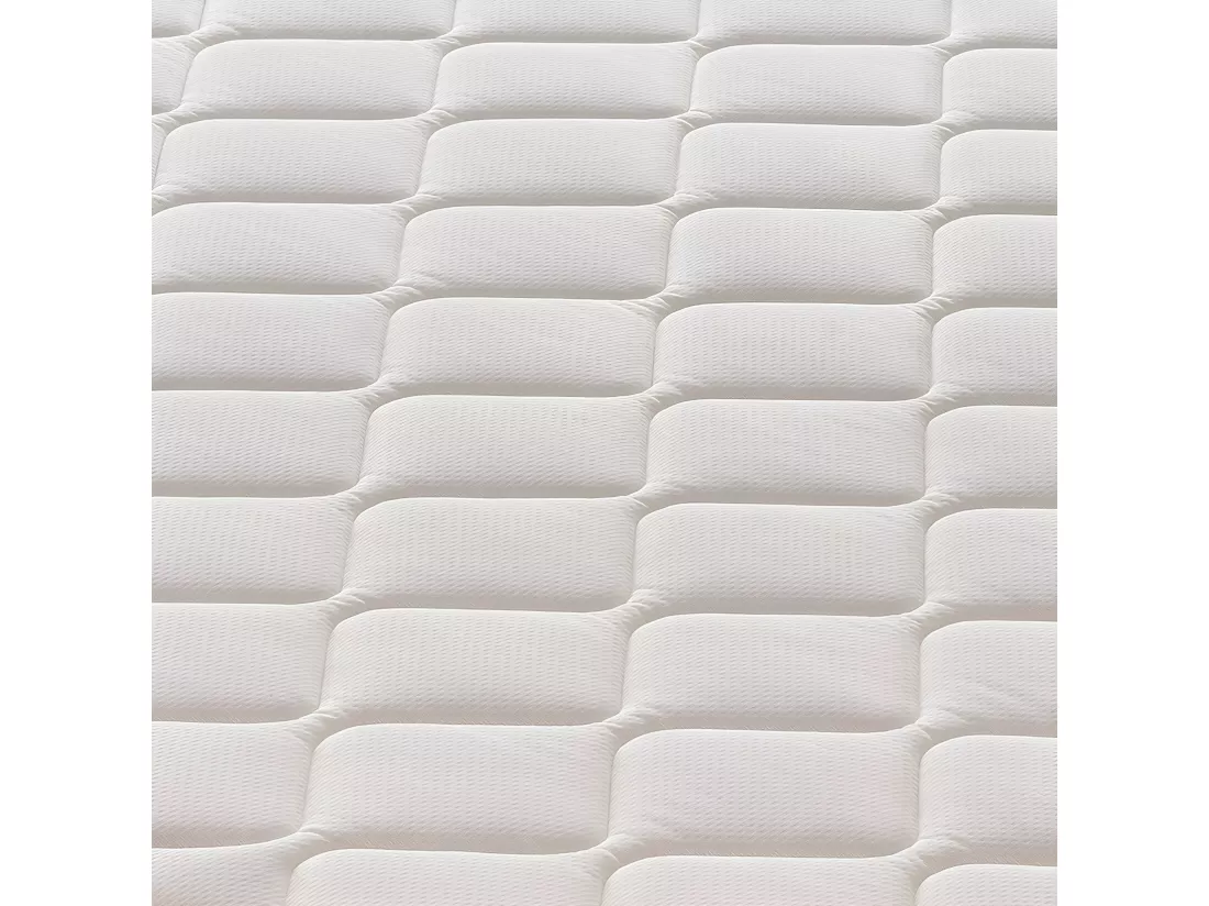 Matelas à ressorts ensachés et mousse mémoire - 9 zones différentes 100x190 cm