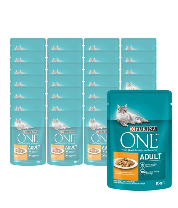 PURINA ONE® Nassfutter für Katzen Adult, 26