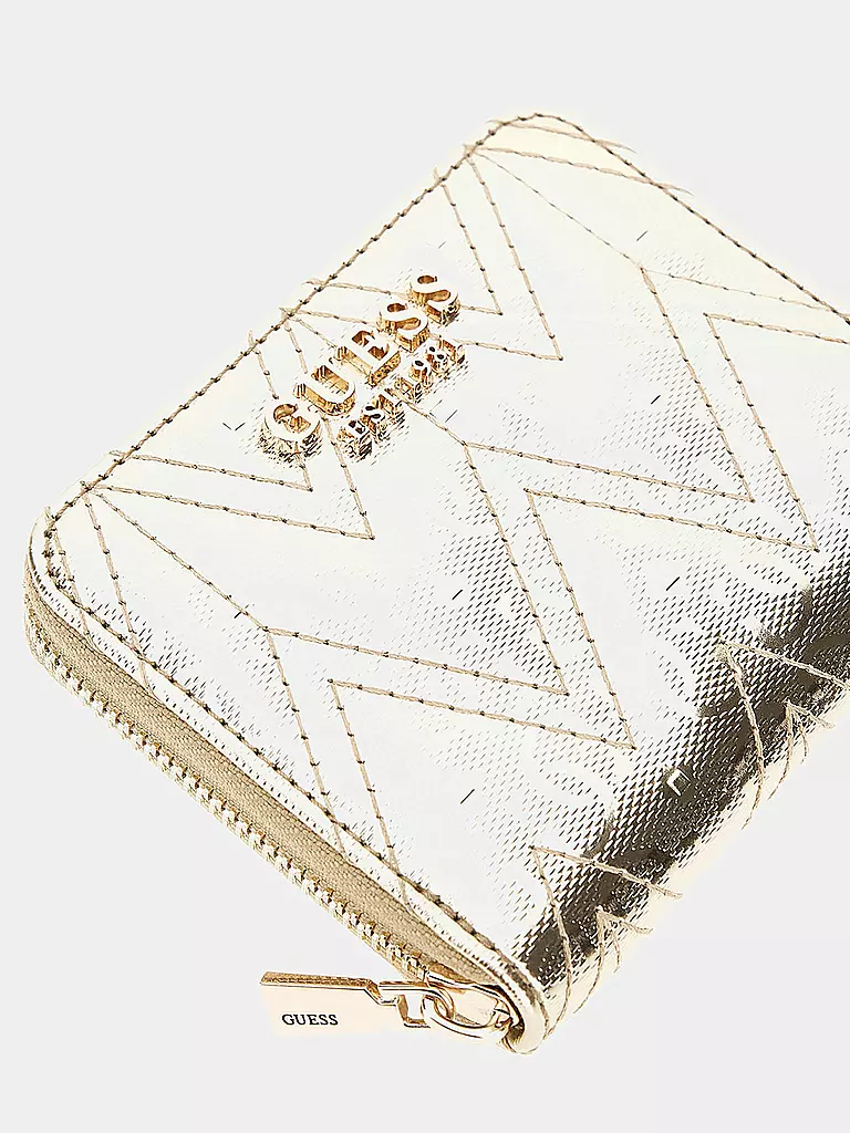 GUESS Geldbörse ADELARD Small gold