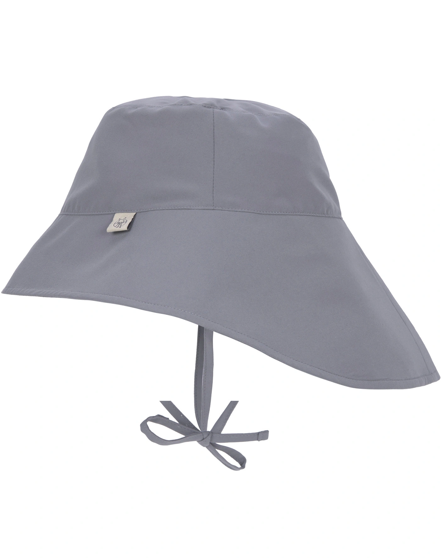 Sonnenhut UNICOLOR mit Nackenschutz in grey