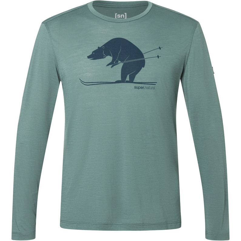 Super.Natural Herren Ski Karl Longsleeve