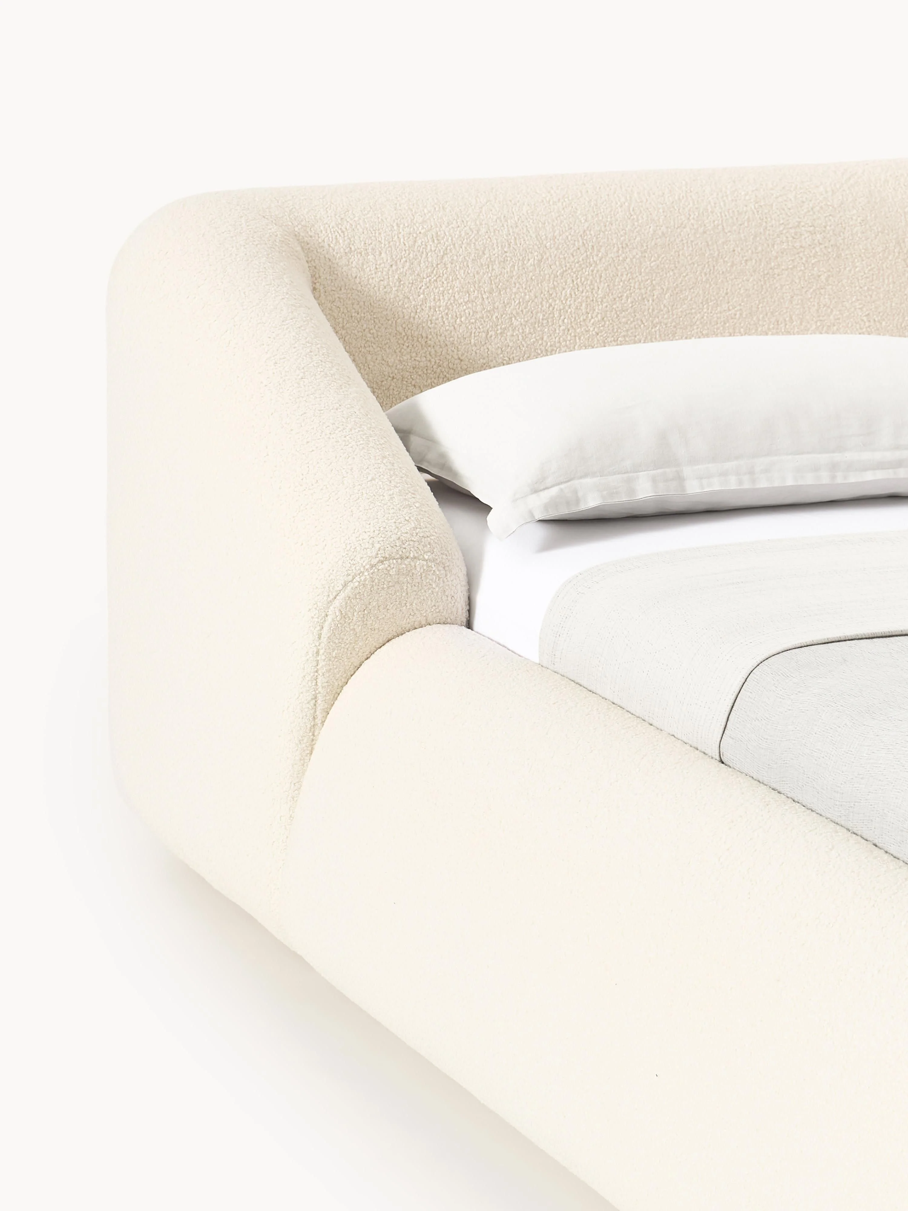 Gestoffeerd teddy bed Sofia