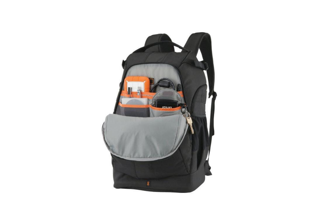 Fotorucksack Lowepro Flipside 500 AW II schwarz<br>Geräumiger Kamerarucksack mit sicherem Zugriff über die Rückseite