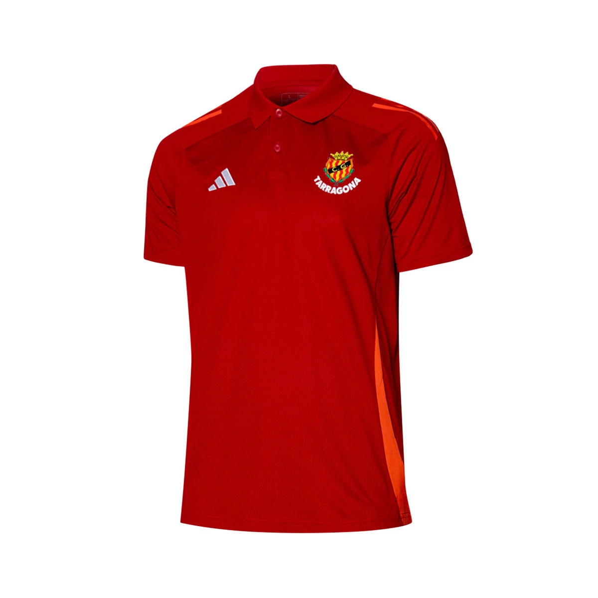 Polo adidas Gimnàstic de Tarragona Passeio Jogadores 2024-2025 Criança