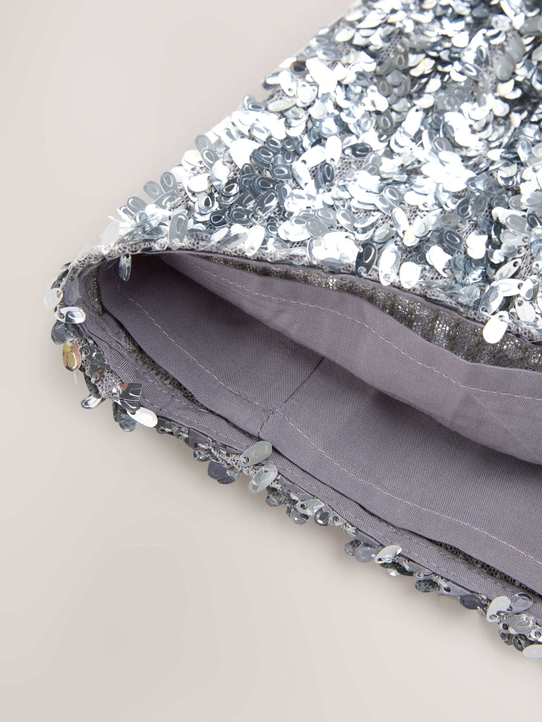 Nothing Ordinary Sequin High Waist Wide Leg Trousers