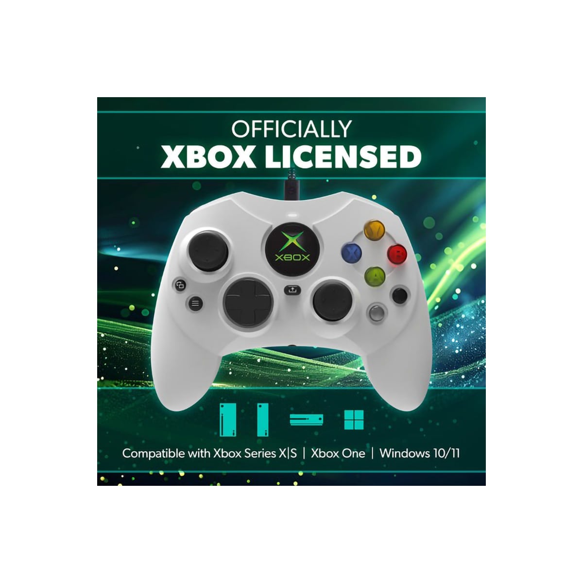 Hyperkin Duchess Xbox/PC kontroller (hvit)