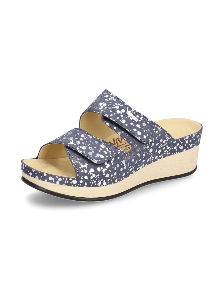 Veloursleder Pantoffel