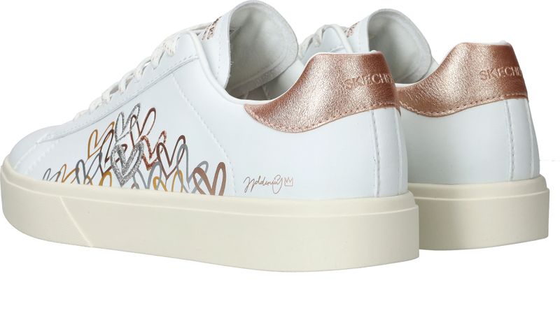 Skechers JGoldcrown Eden LX Gleaming Hearts Sneakers Wit Dames