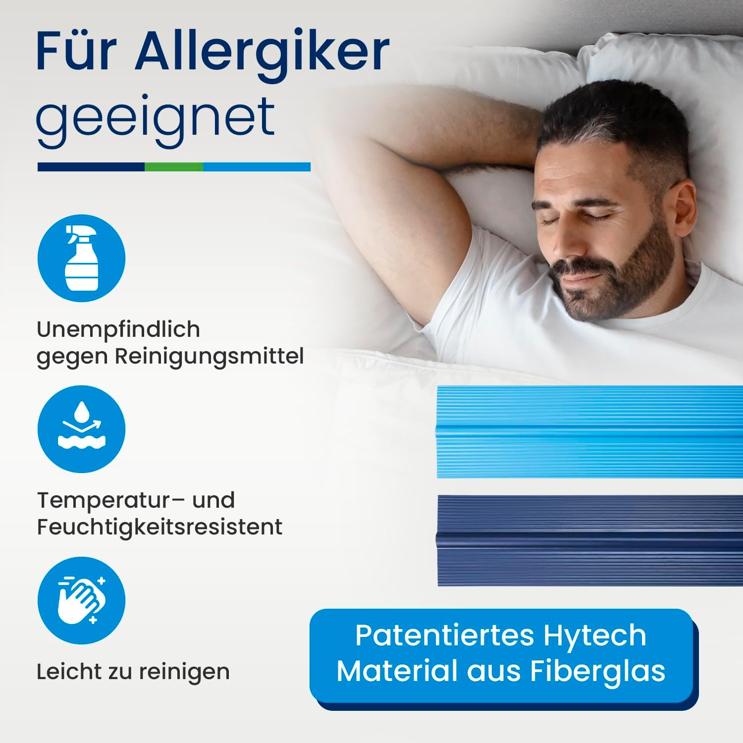 Good Side® DIY Lattenrost 80x200 cm ergonomisch [verstellbares Kopfteil] Made in Germany | Lattenroste bis 300 kg | Lattenrost 80x200cm | Lattenrost verstellbar | Bed Slats | Latenrost aus 14 Leisten
