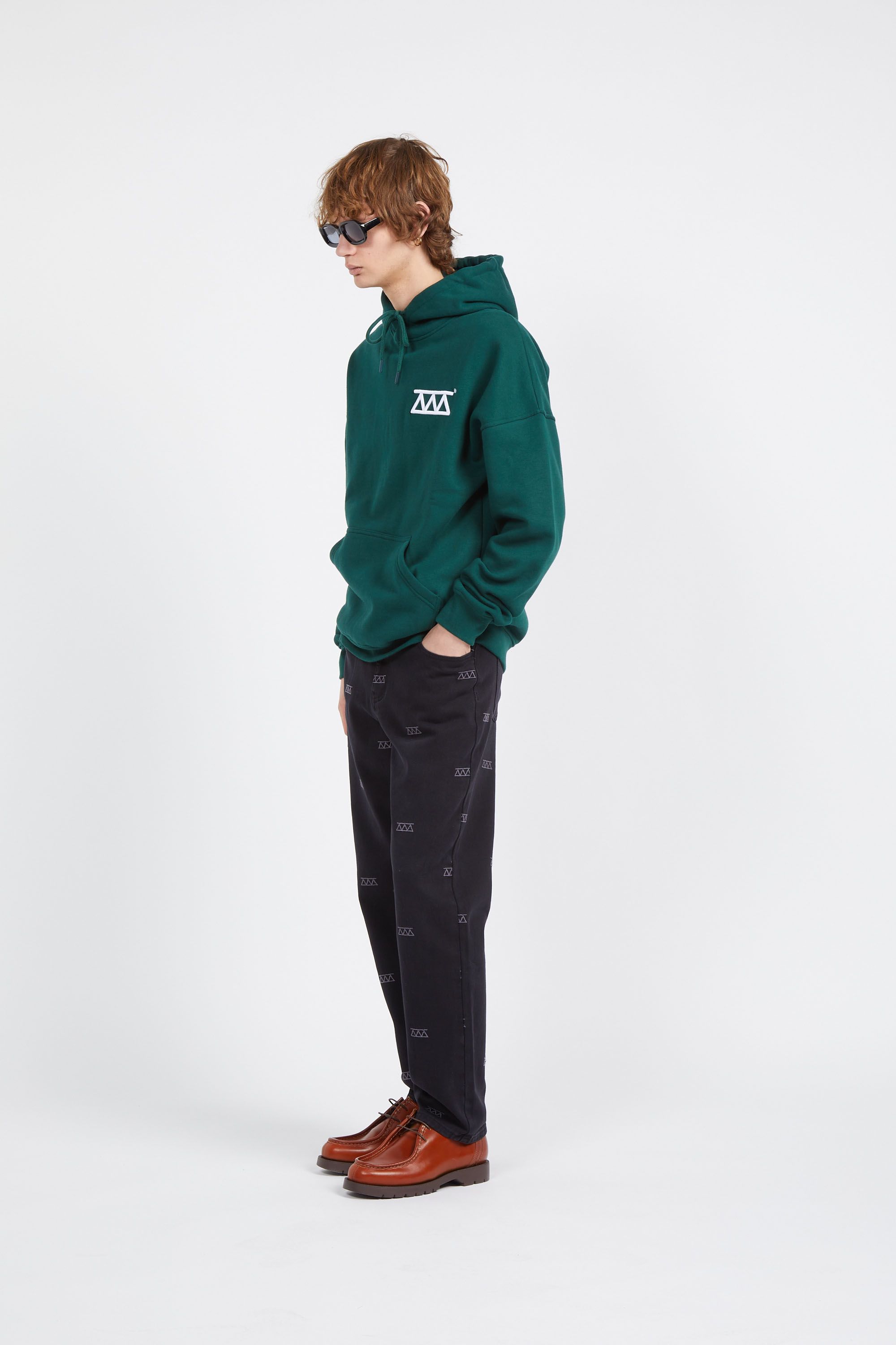 Hologram Hoodie RELIEF GREEN Vert
