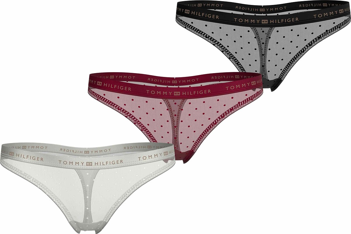 TOMMY HILFIGER<br>Conjunto de 3 Cuecas - Presente Ideal