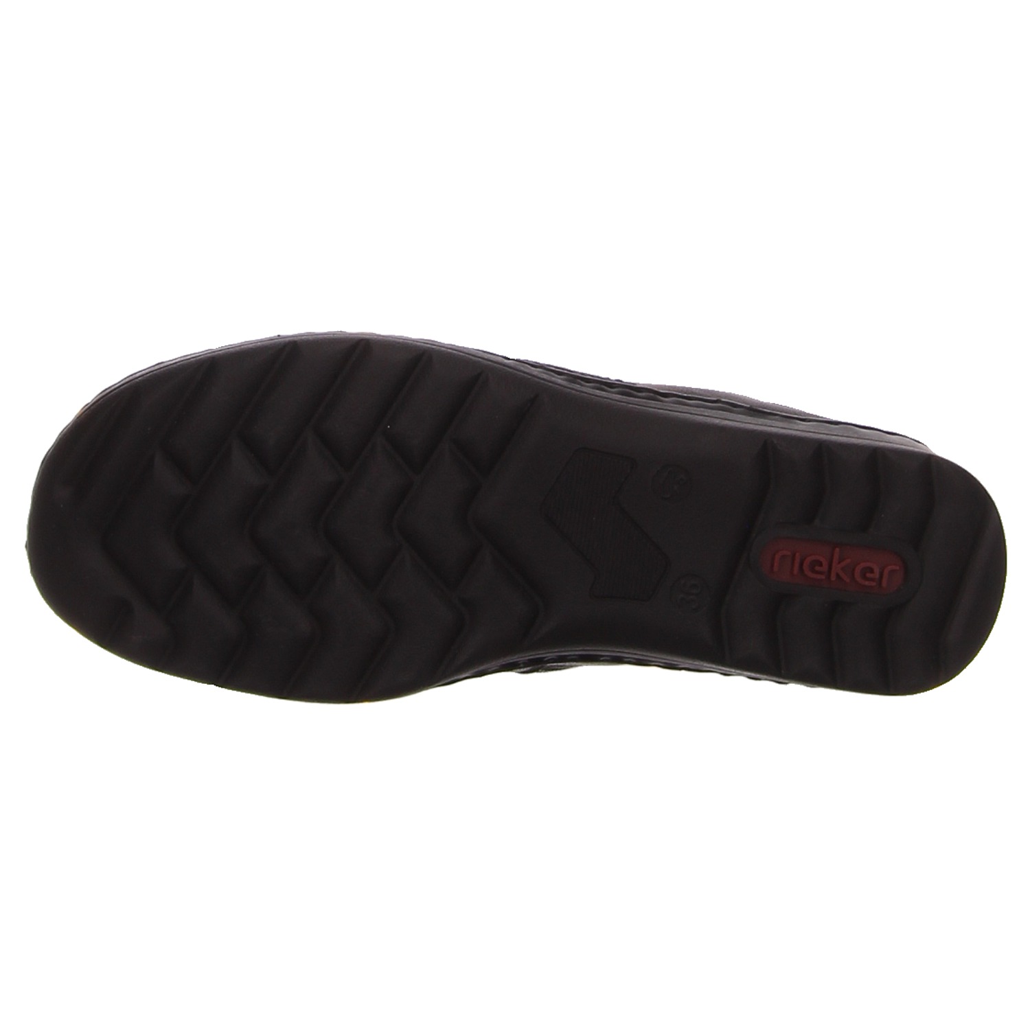 Rieker Schnürschuhe schwarz schwarz