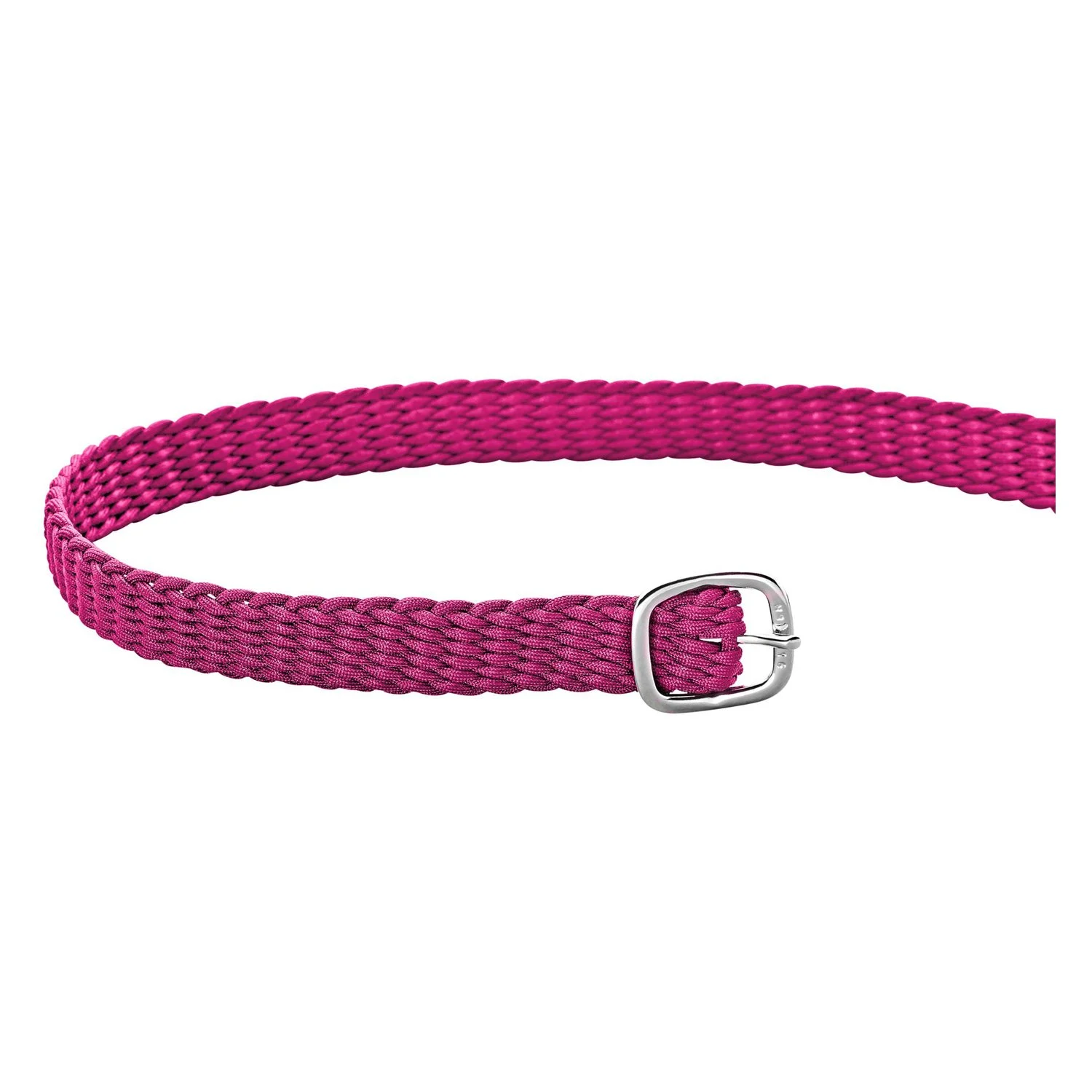 SPRENGER Sporenriemen Perlon  - pink/silber - 45 cm