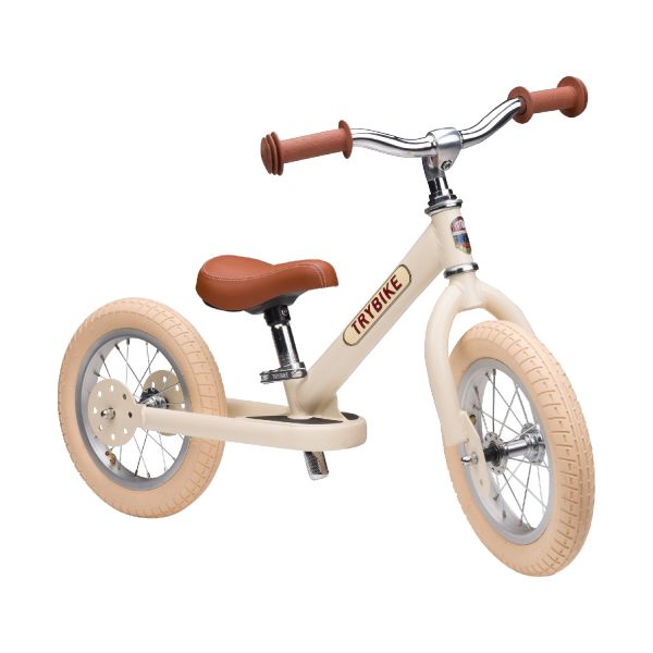 Trybike Steel Vintage Loopfiets - Red Matt