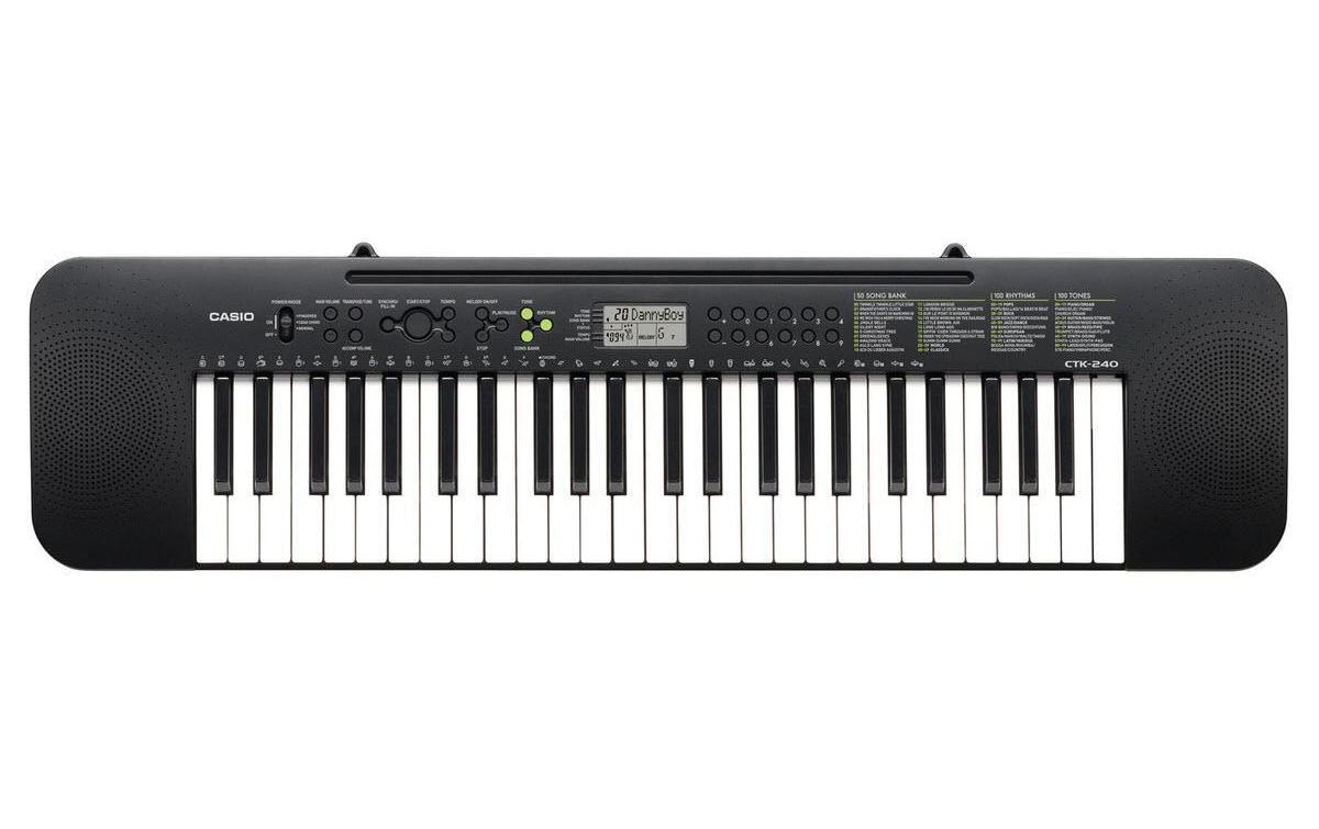 CASIO »CTK-240« übersichtliches LC-Display