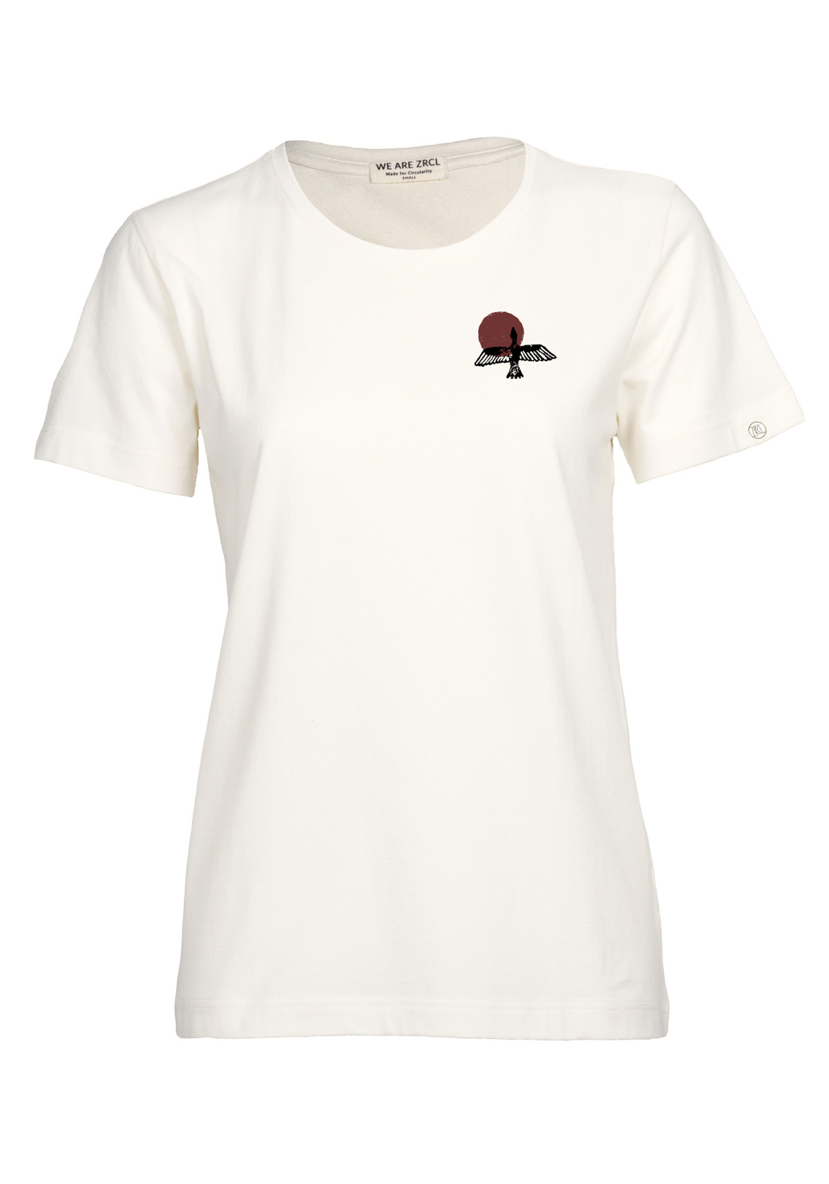 WE ARE ZRCL Damen-T-Shirt Bird Luisa Natural