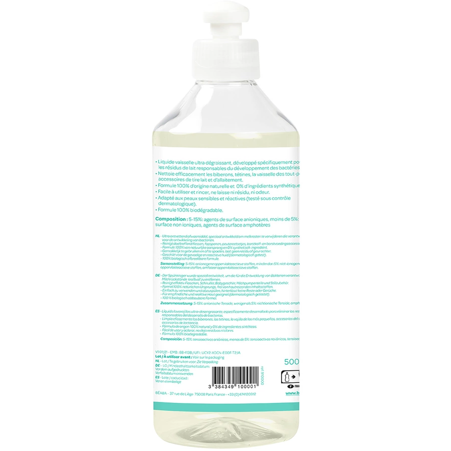 BEABA® Spülmittel 500 ml parfümfrei