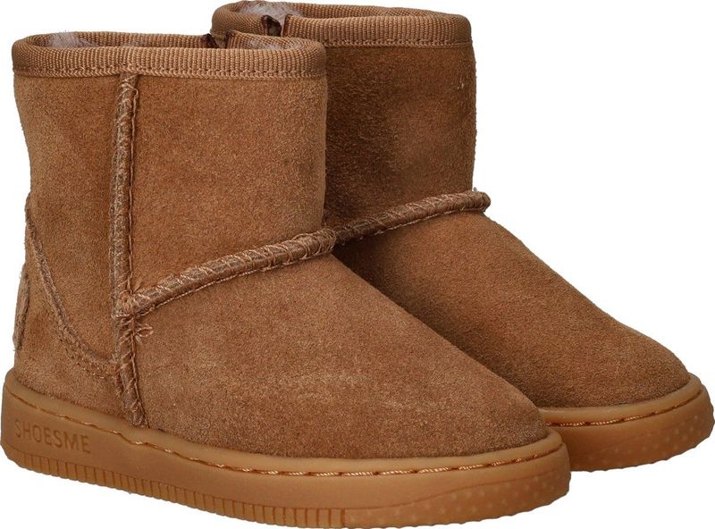 Shoesme - Fluffy - Babylaarsjes - Cognac - Maat 22