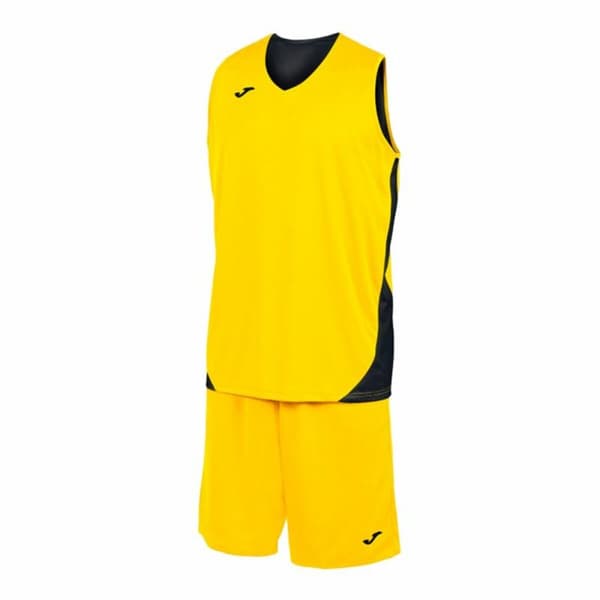 Sportsantrekk for barn Joma Sport Kansas Gul Svart Flerfarget 2 Deler - 9-10 år