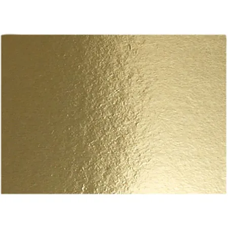 Creative Company Metallic-Folienkarton gold, A4, 21 x 30 cm, 10 Blatt