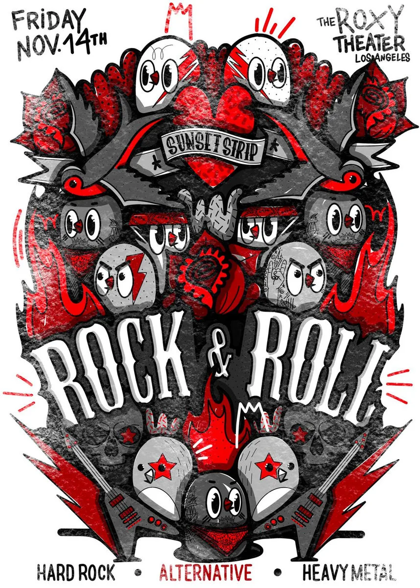 Affiche Rock - Bishop Parigo X Son-Vidéo.com (tirage limité à 20 exemplaires) Accessoires hi-fi