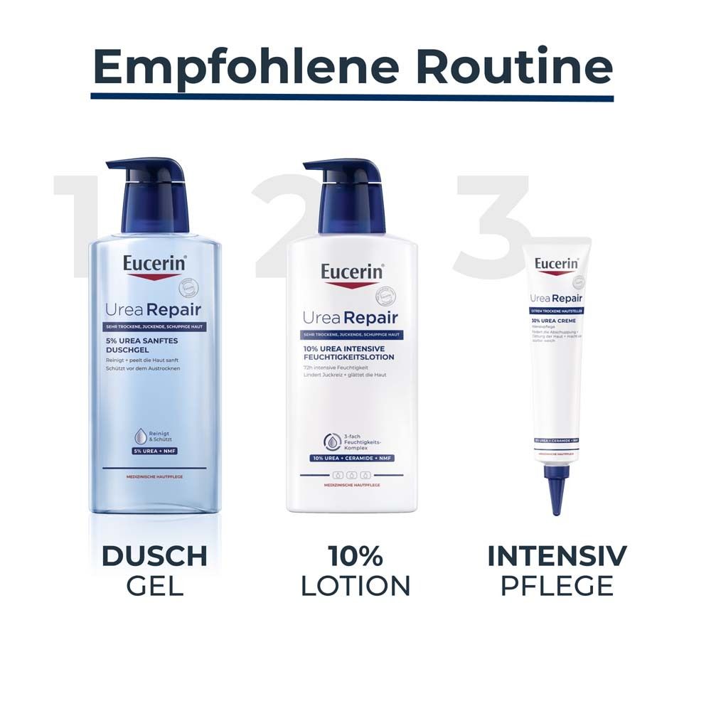 Eucerin® UreaRepair 30% Urea Creme –  Hautpflege reduizert verdickte und schuppende Haut - Jetzt 3€ sparen mit Code 
