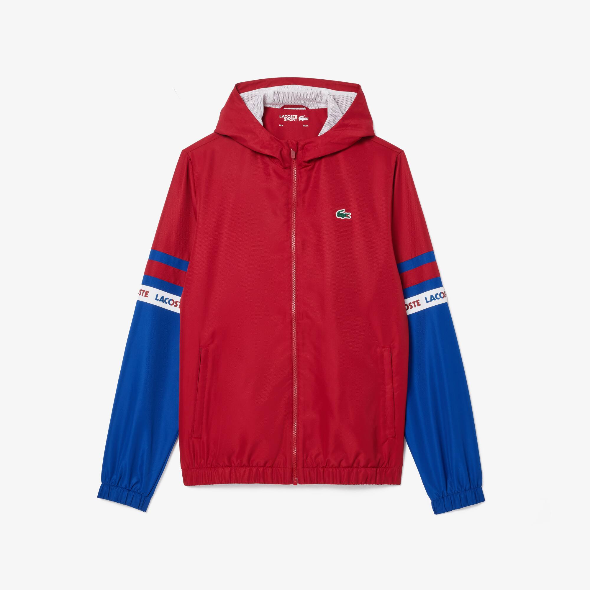 Tennis-Trainingsjacke mit Logostreifen Jacken & Mäntel - Rot - Lacoste - Herren