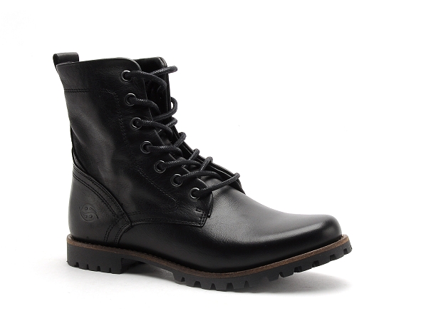 Dockers boots bottine plates femme 47dy202 noir