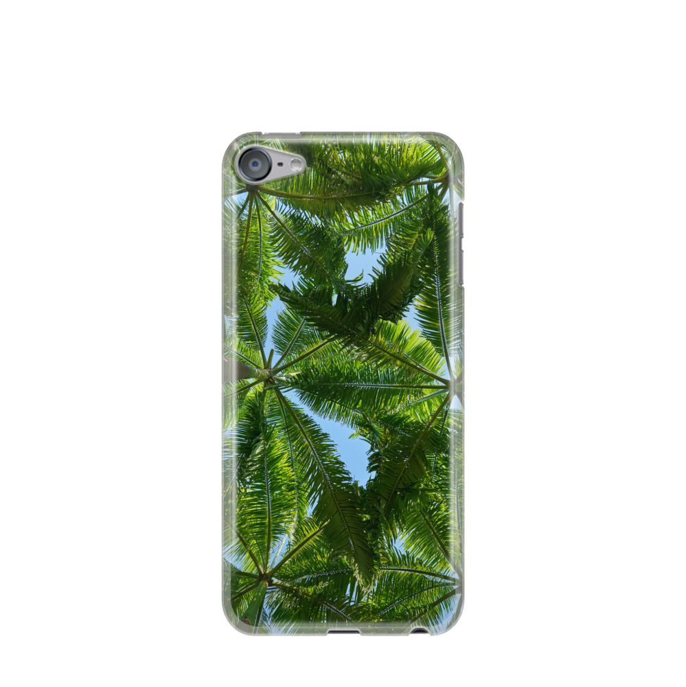 iPod Touch 7G Gummi Hülle Grünes Dach - Grün