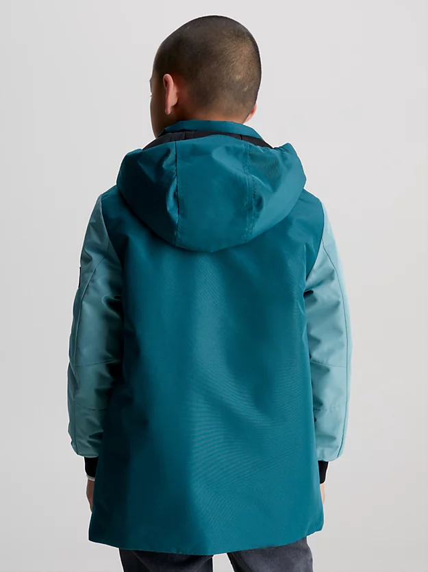 Parka colorblock