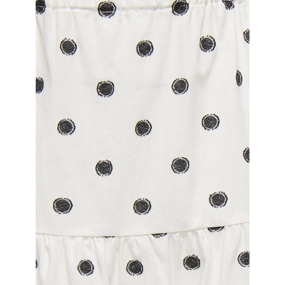 Køb kids ONLY Cloud Dancer Black Dots Kogsweta Long Nederdel Wvn