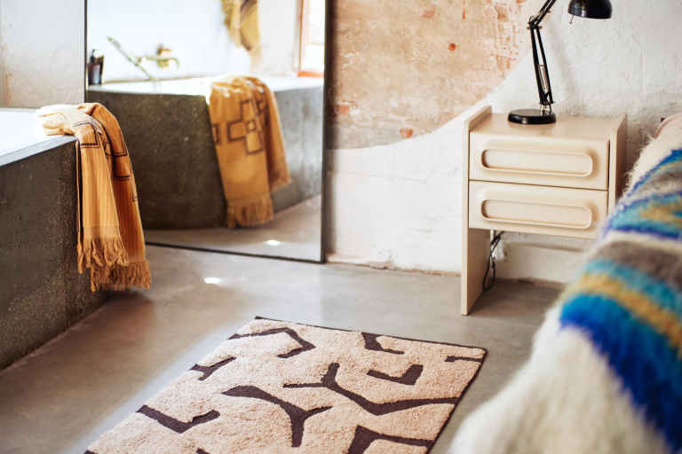 HKliving Space nightstand nachtkastje Sage cream