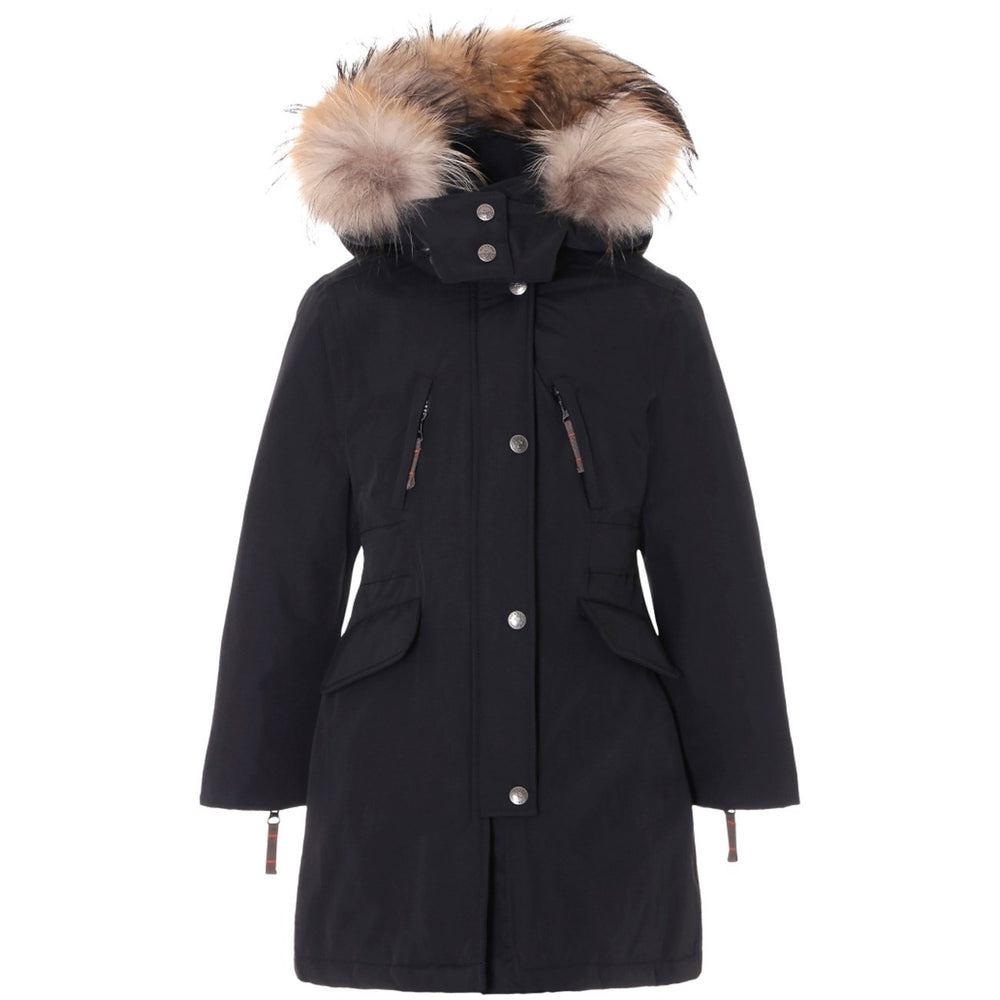 Eskimo Girls Dunjakke m. Pels Black - Ver De Terre