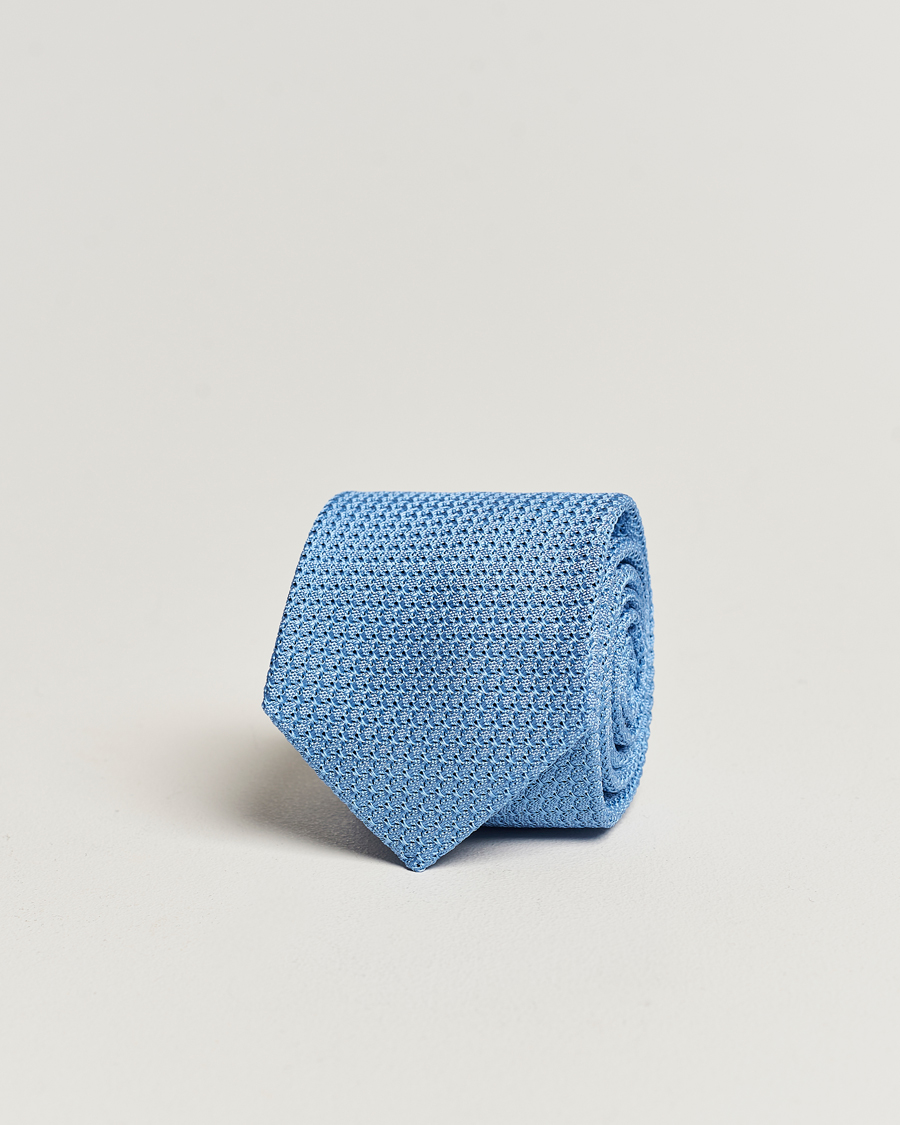 Amanda Christensen Silk Grenadine 8 cm Tie Sky Blue