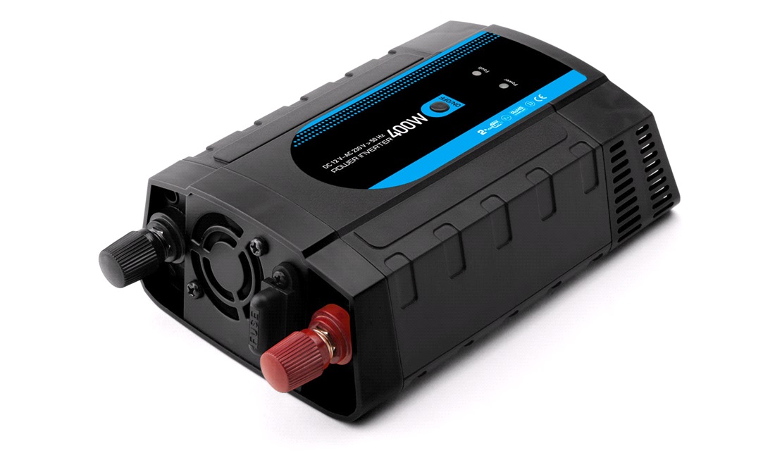 Omformer 12-230V 400W+USB MOBILI. PI-400
