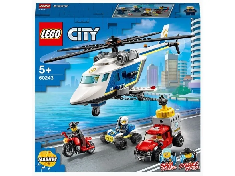 LEGO City 60243 Politihelikopterjagt