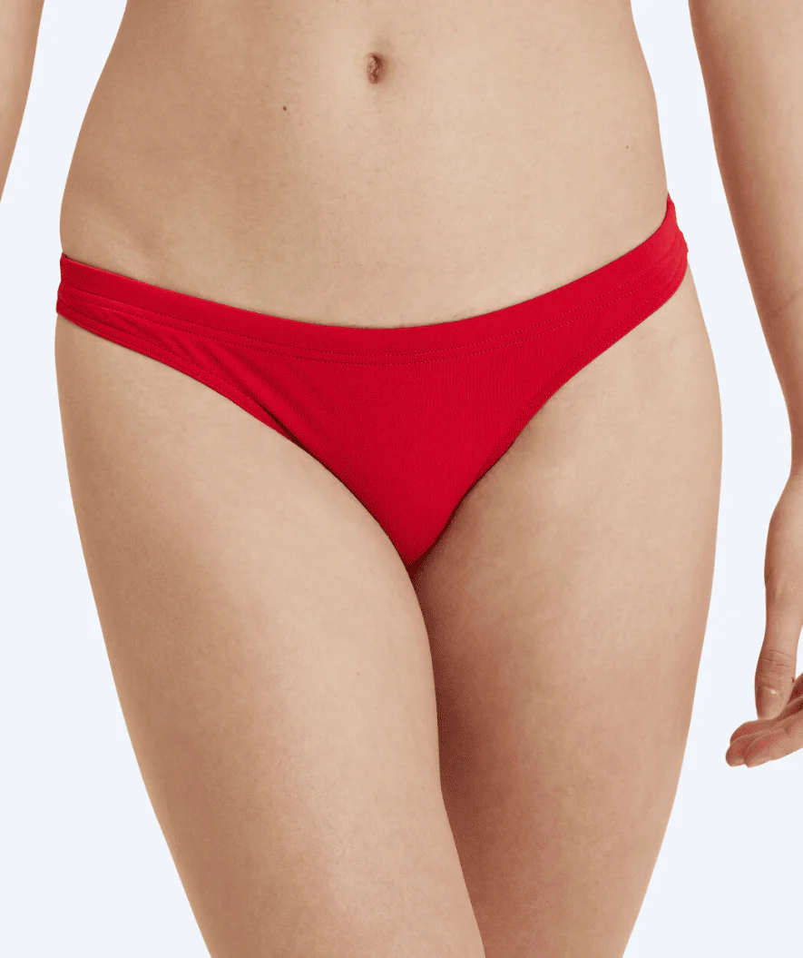 Arena bikini underdel til damer - Solid Bottom - Rød
