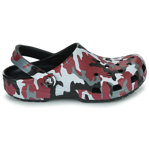 Crocs - CLASSIC CAMO CLOG K - Noir
