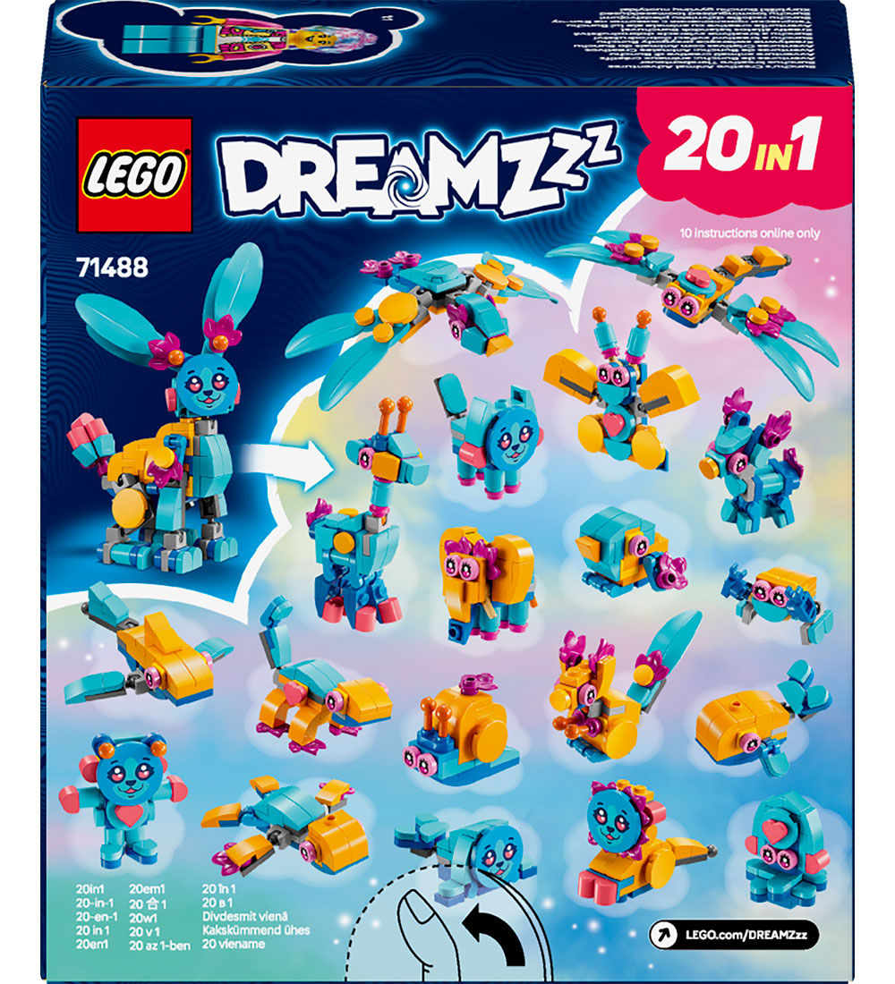 LEGO® DREAMZzz - Bunchus kreative Tierabenteuer 71488 - 143 Teil