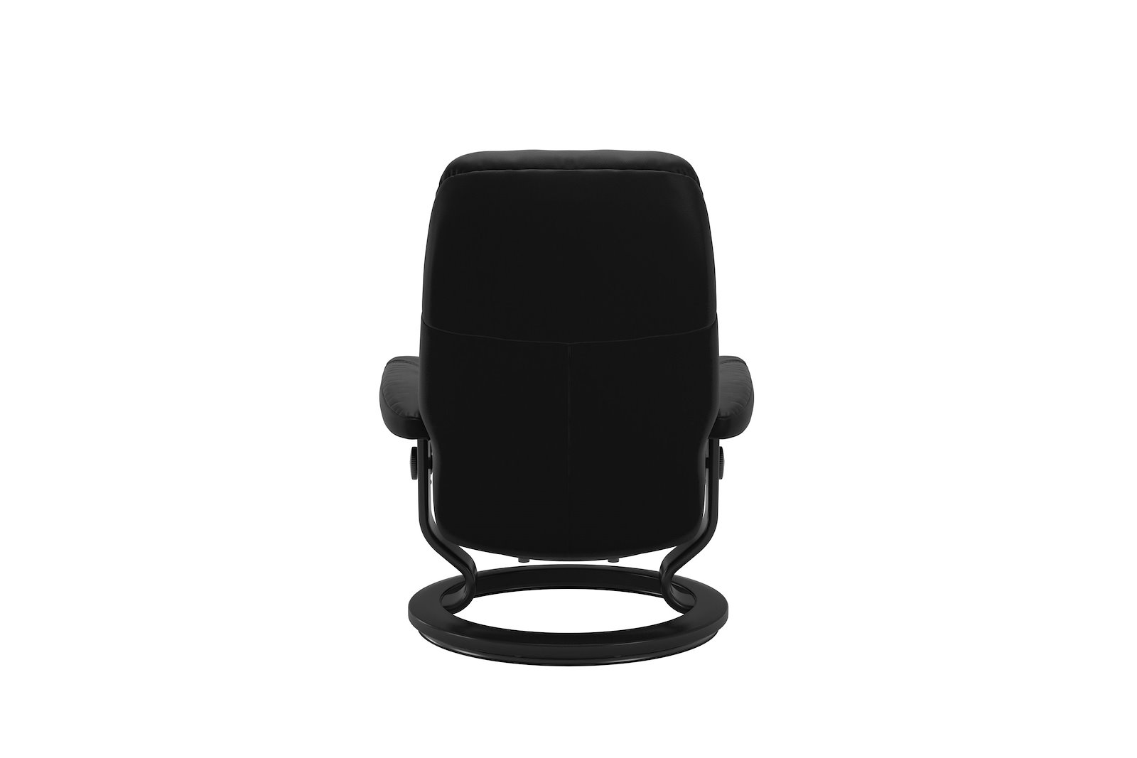 Consul lenestol m/krakk Hud Paloma Black - Classic - Sort