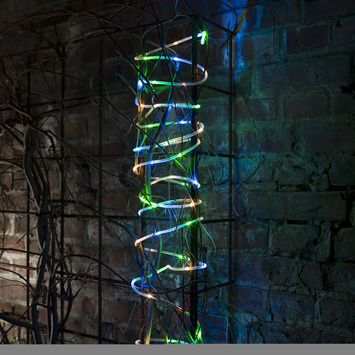 Konstsmide feestverlichting lichtslang 130 LED lampen multicolor 10 m