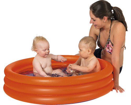 Happy People 3-rings kinderzwembad Ø 122x23 cm oranje