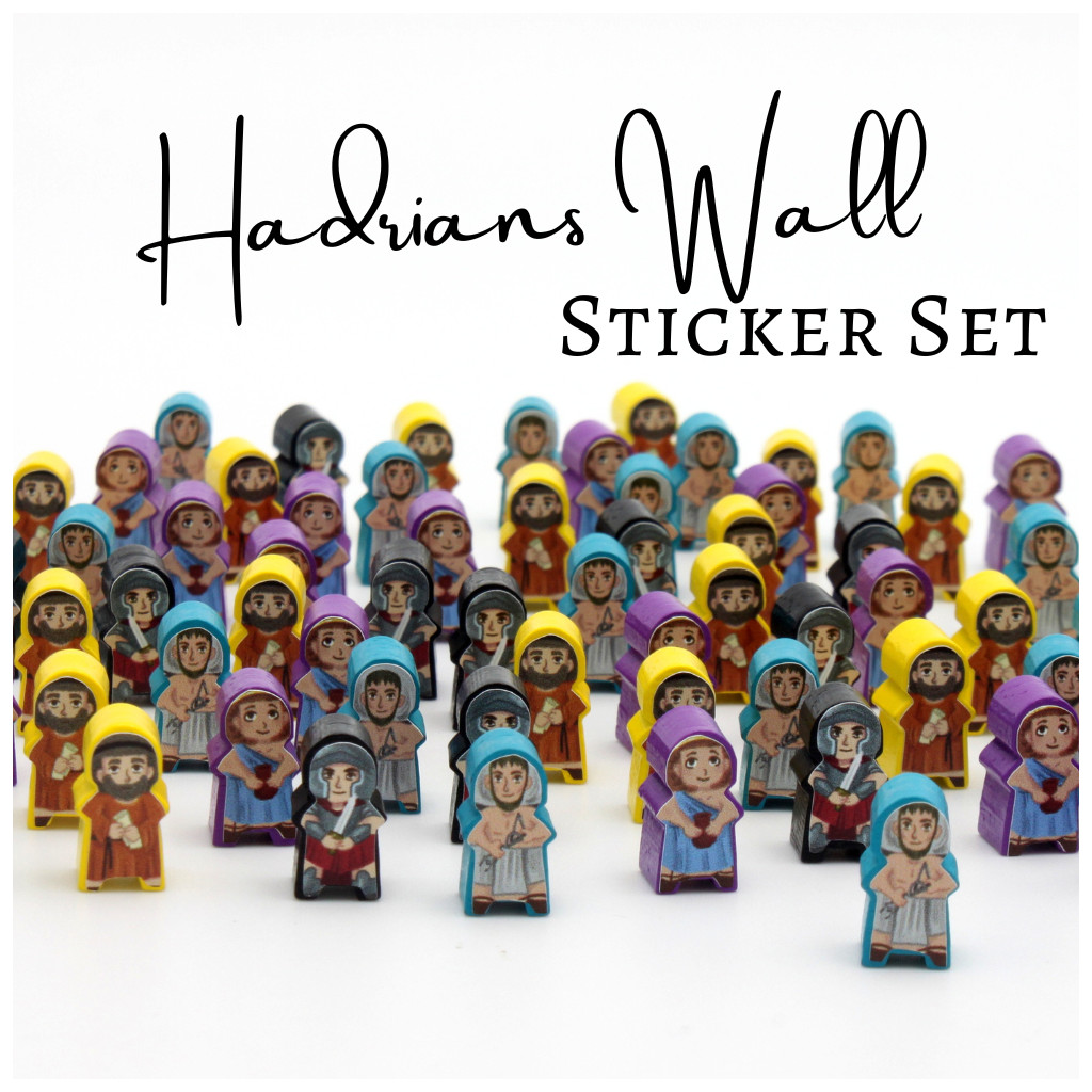 Mur d'Hadrien - Set d'autocollants
