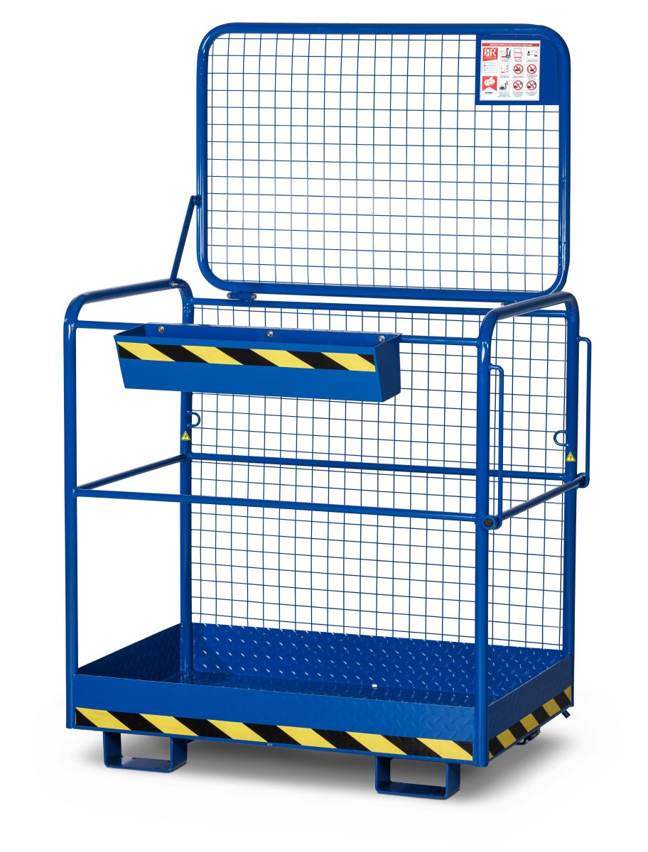 RR Industrietechnik werkmand type RAK-Eco RAL 5010 gentiaanblauw