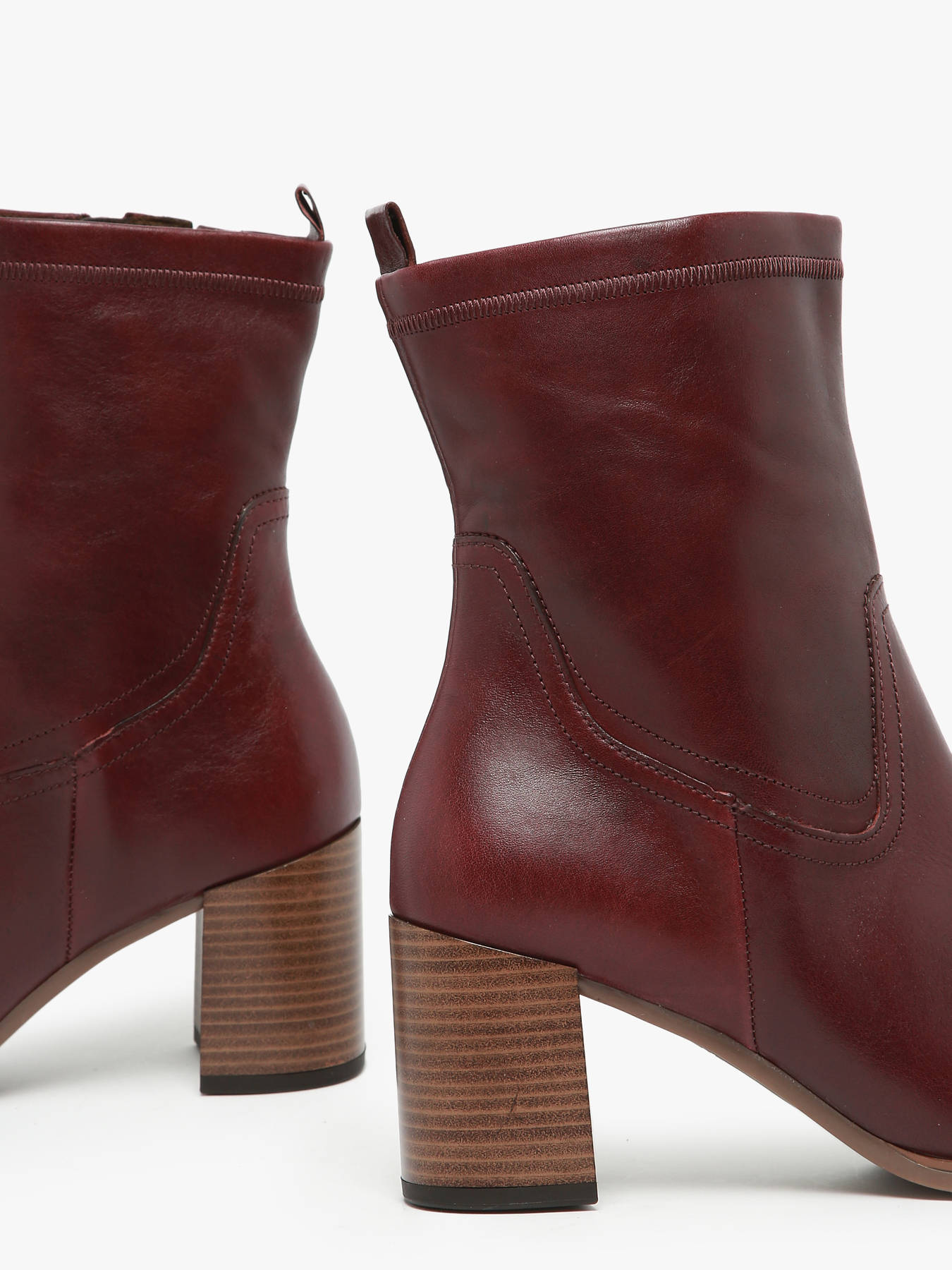 Bottines  talon en cuir GABOR