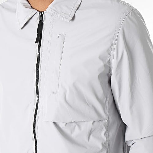 Ensemble Veste Zippée Et Pantalon Cargo Gris