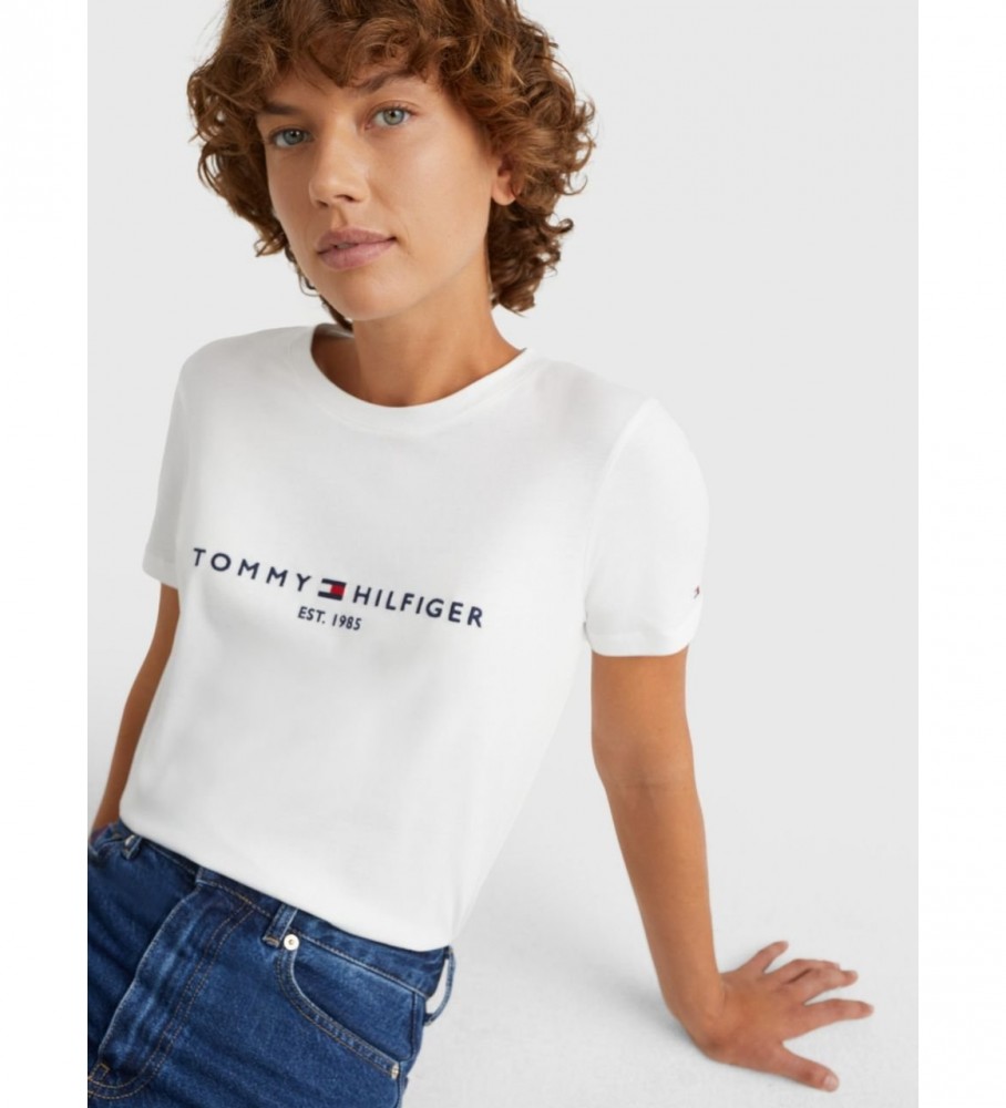 Camiseta Tommy Hilfiger Heritage, branca