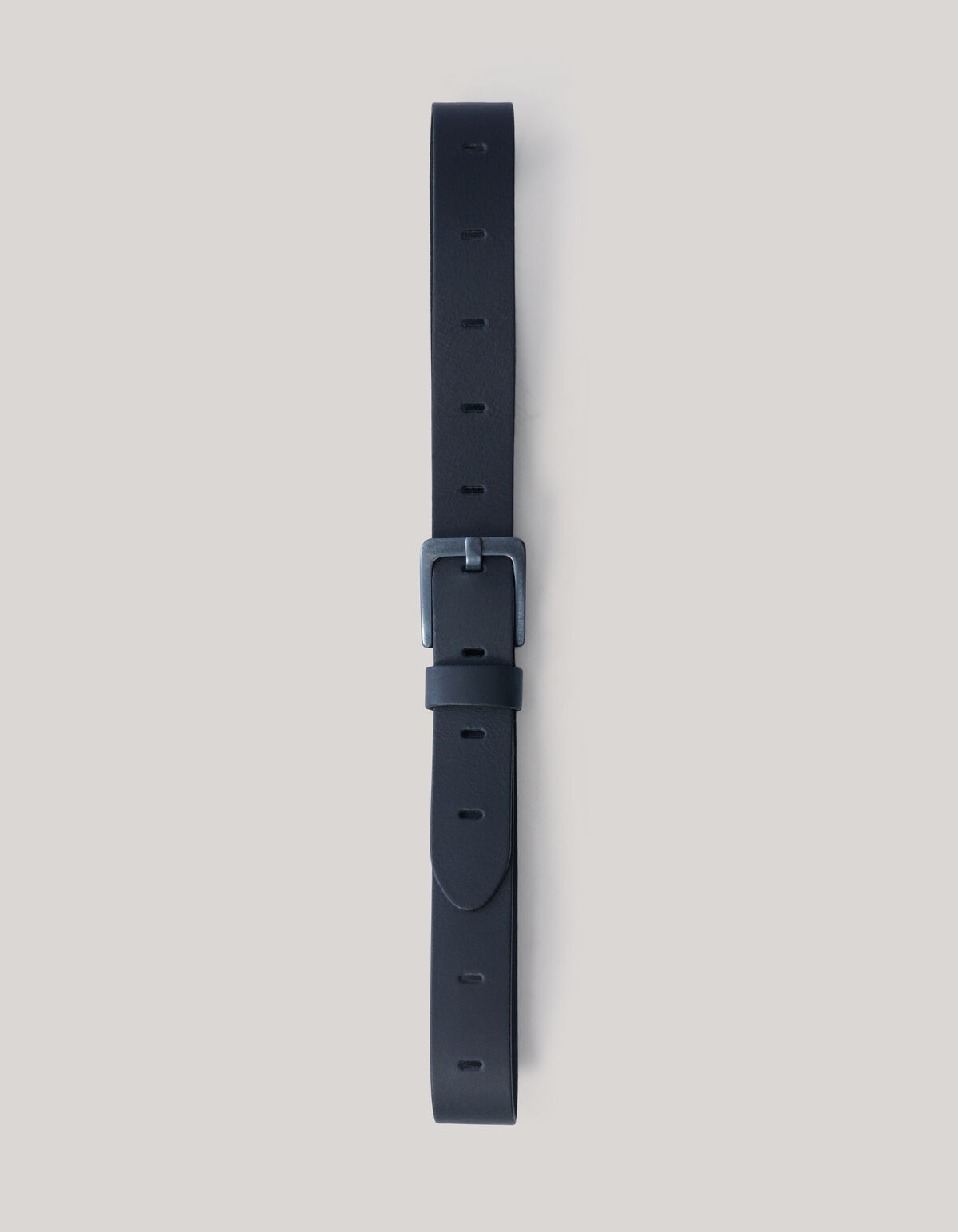Basis Leren Riem Zwart