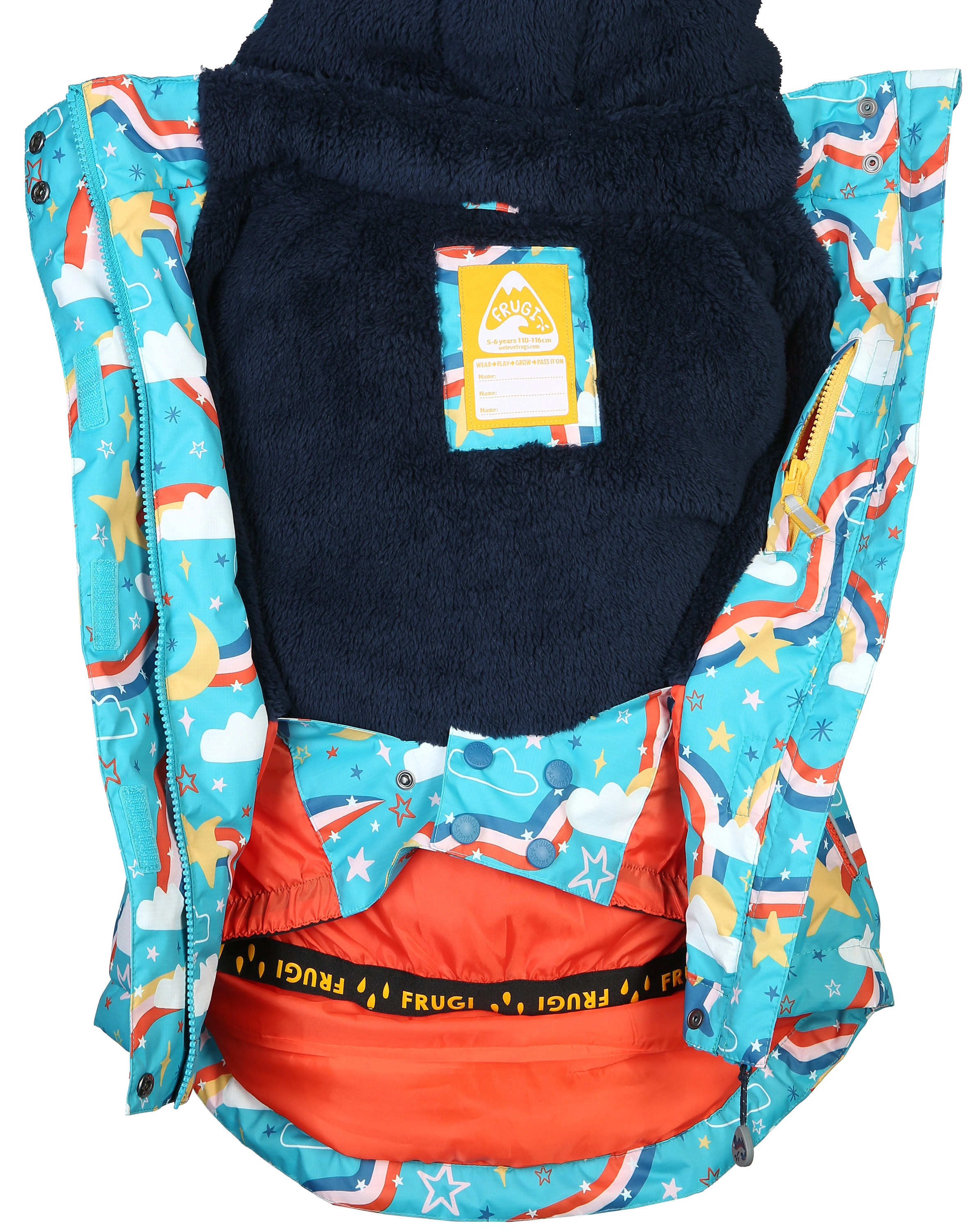 Funktionsjacke RAINBOW in blue